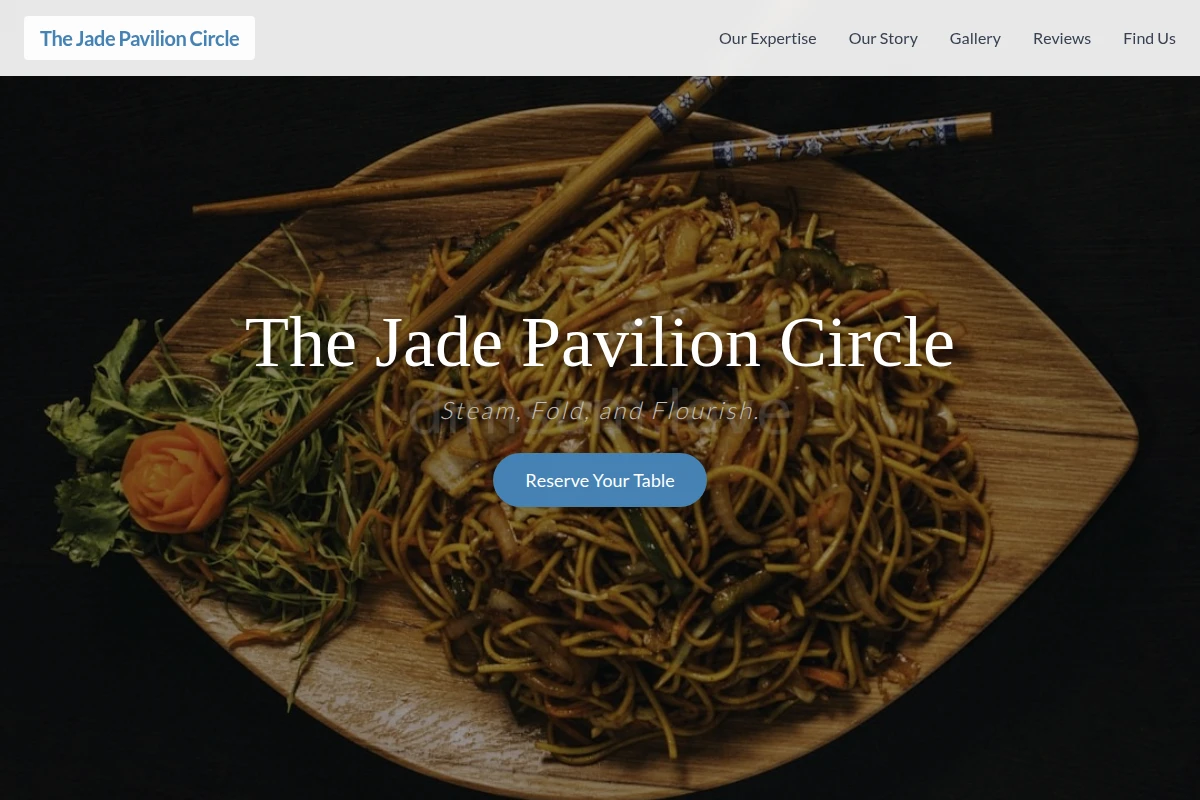 Jasmine Tea Chinese Food
