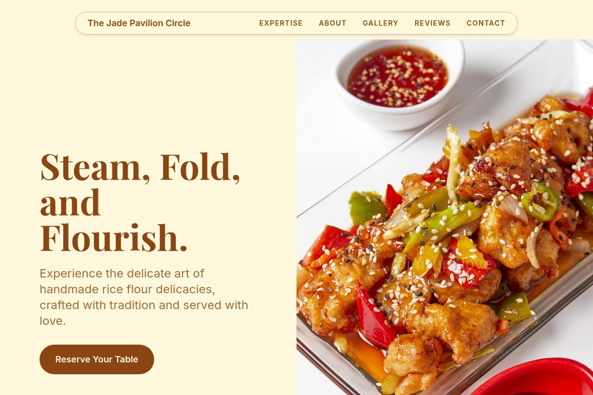 Rice Flour Chinese Food