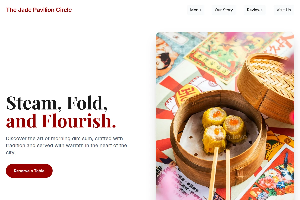 Morning Dim Sum Dim Sum