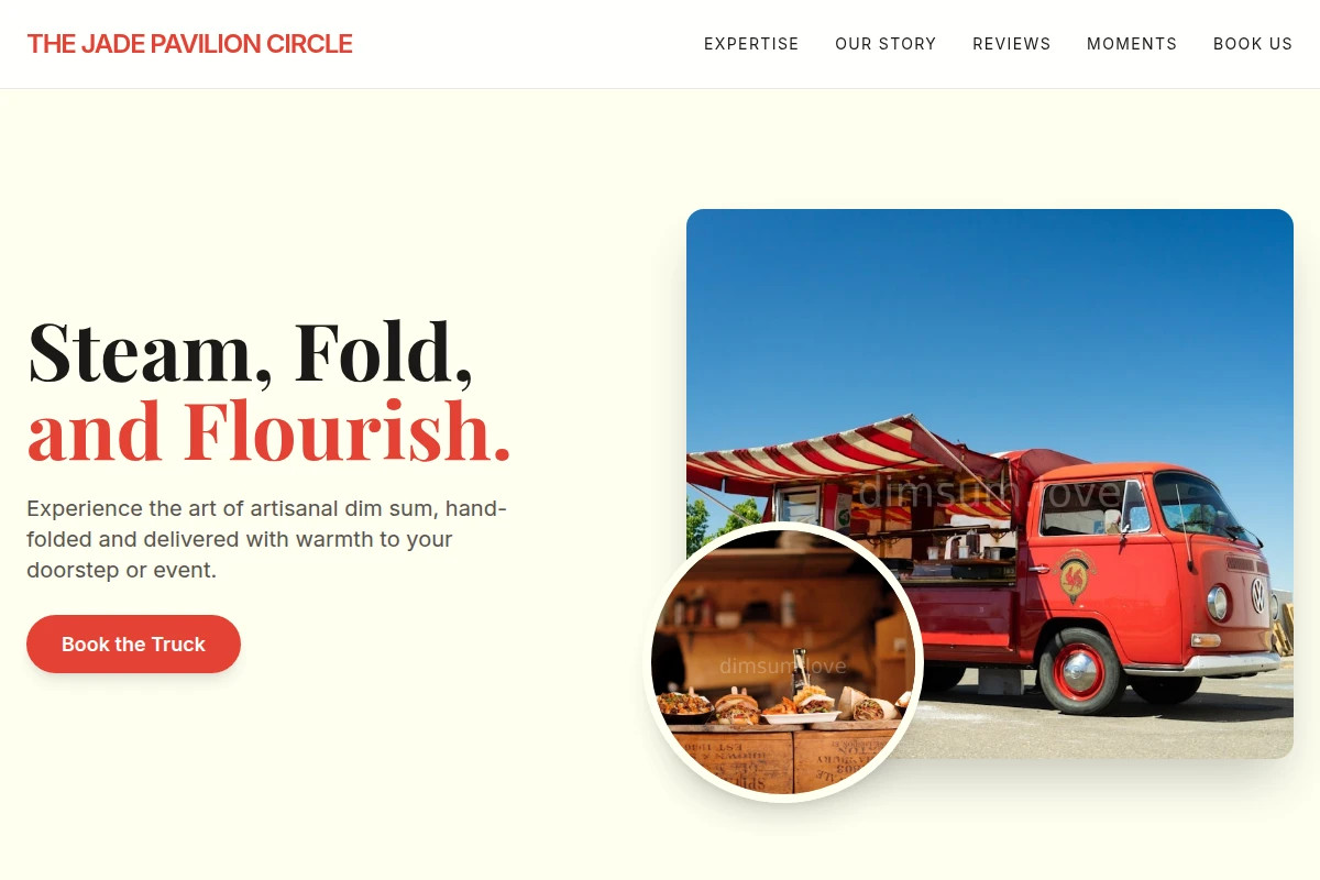 Folding Art Food Truck